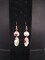 Droplet Terrazzo Polymer Clay Dangling Earrings product 1